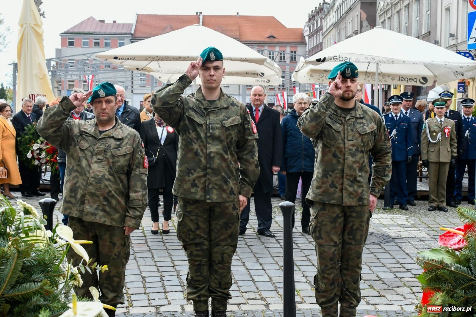 Zdjęcie w galerii na portalu naszraciborz.pl: Święto Narodowe Trzeciego Maja w Raciborzu [FOTO i WIDEO] wiadomości z regionu