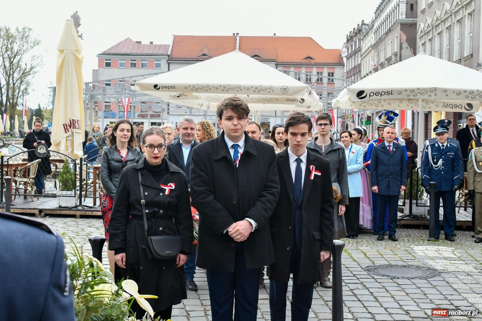 Zdjęcie w galerii na portalu naszraciborz.pl: Święto Narodowe Trzeciego Maja w Raciborzu [FOTO i WIDEO] wiadomości z regionu