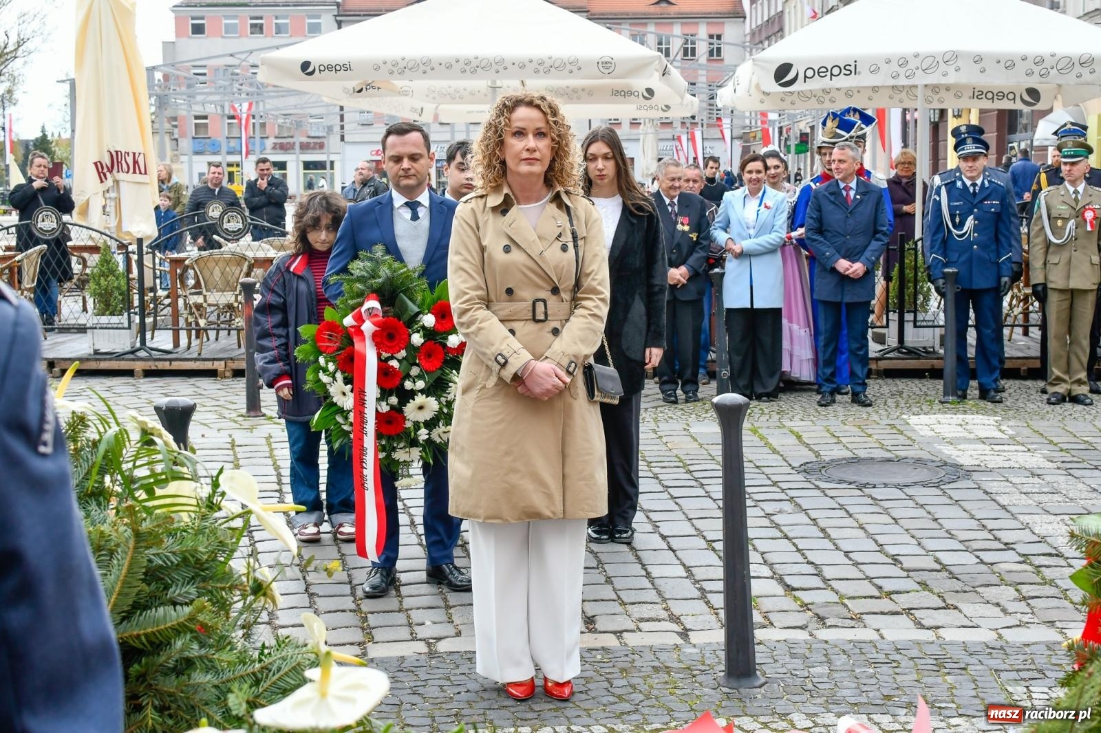Zdjęcie w galerii na portalu naszraciborz.pl: Święto Narodowe Trzeciego Maja w Raciborzu [FOTO i WIDEO] wiadomości z regionu