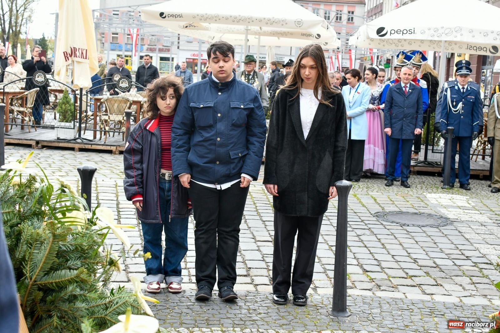 Zdjęcie w galerii na portalu naszraciborz.pl: Święto Narodowe Trzeciego Maja w Raciborzu [FOTO i WIDEO] wiadomości z regionu