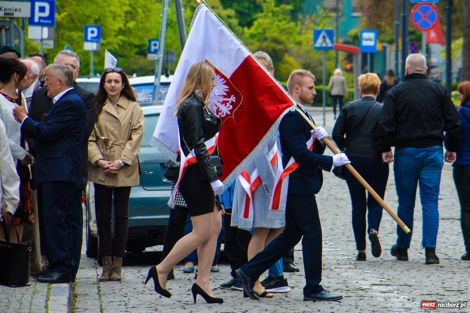 Zdjęcie w galerii na portalu naszraciborz.pl: Święto Narodowe Trzeciego Maja w Raciborzu [FOTO i WIDEO] wiadomości z regionu