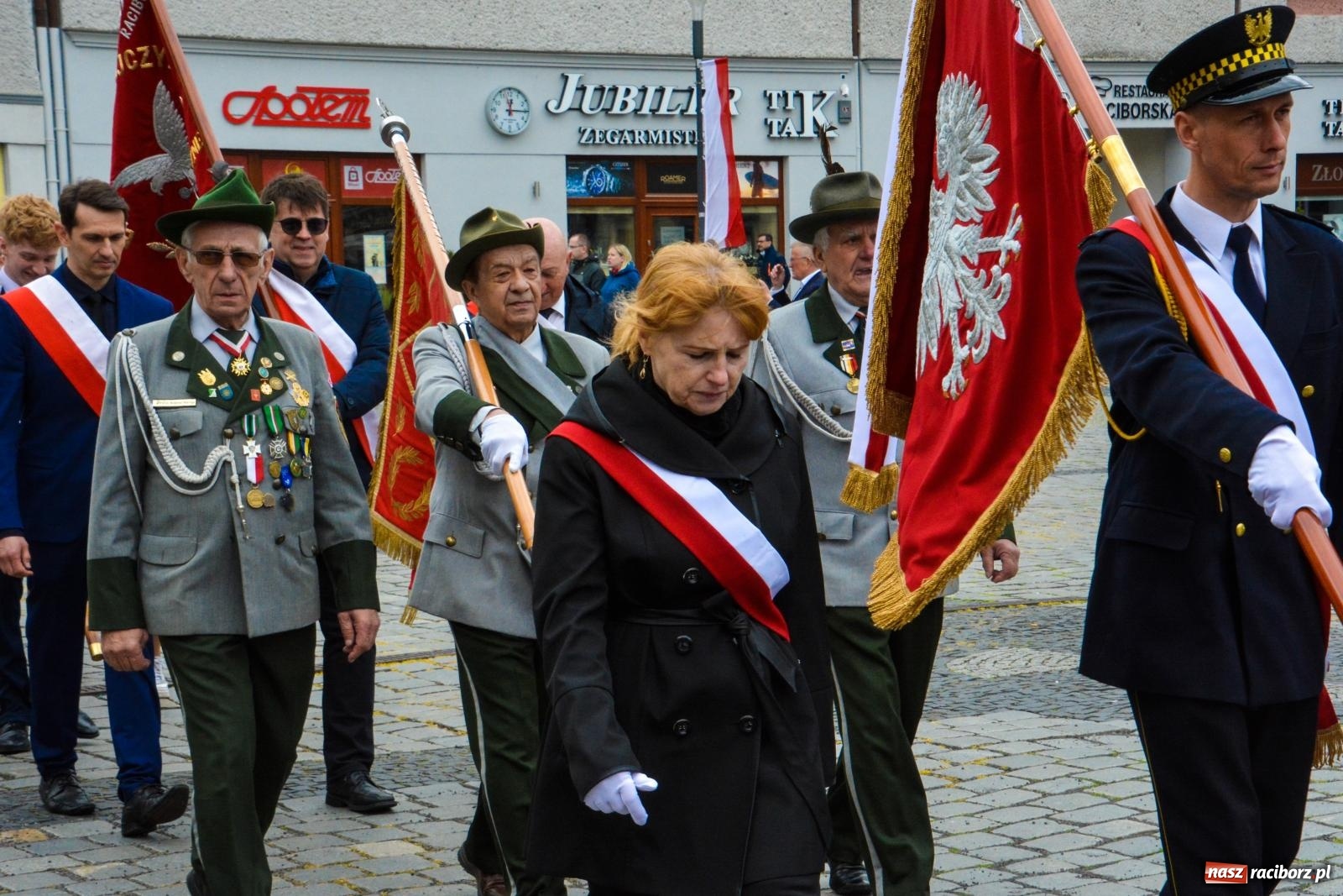 Zdjęcie w galerii na portalu naszraciborz.pl: Święto Narodowe Trzeciego Maja w Raciborzu [FOTO i WIDEO] wiadomości z regionu