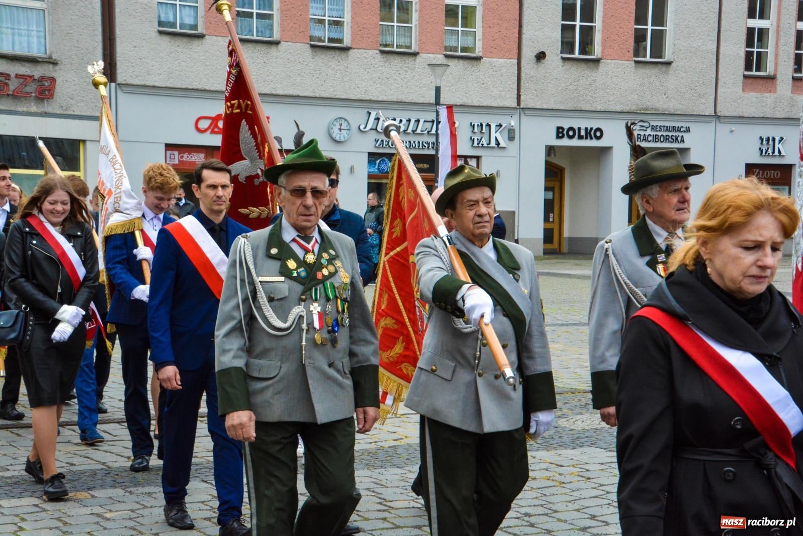 Zdjęcie w galerii na portalu naszraciborz.pl: Święto Narodowe Trzeciego Maja w Raciborzu [FOTO i WIDEO] wiadomości z regionu
