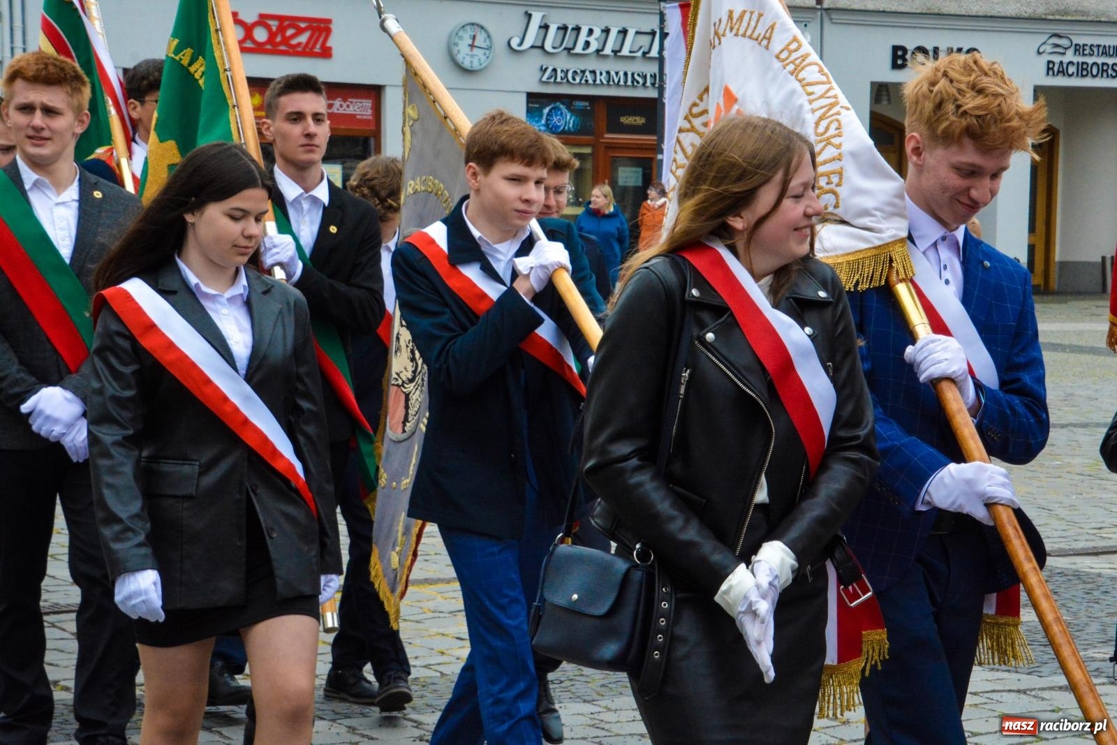 Zdjęcie w galerii na portalu naszraciborz.pl: Święto Narodowe Trzeciego Maja w Raciborzu [FOTO i WIDEO] wiadomości z regionu