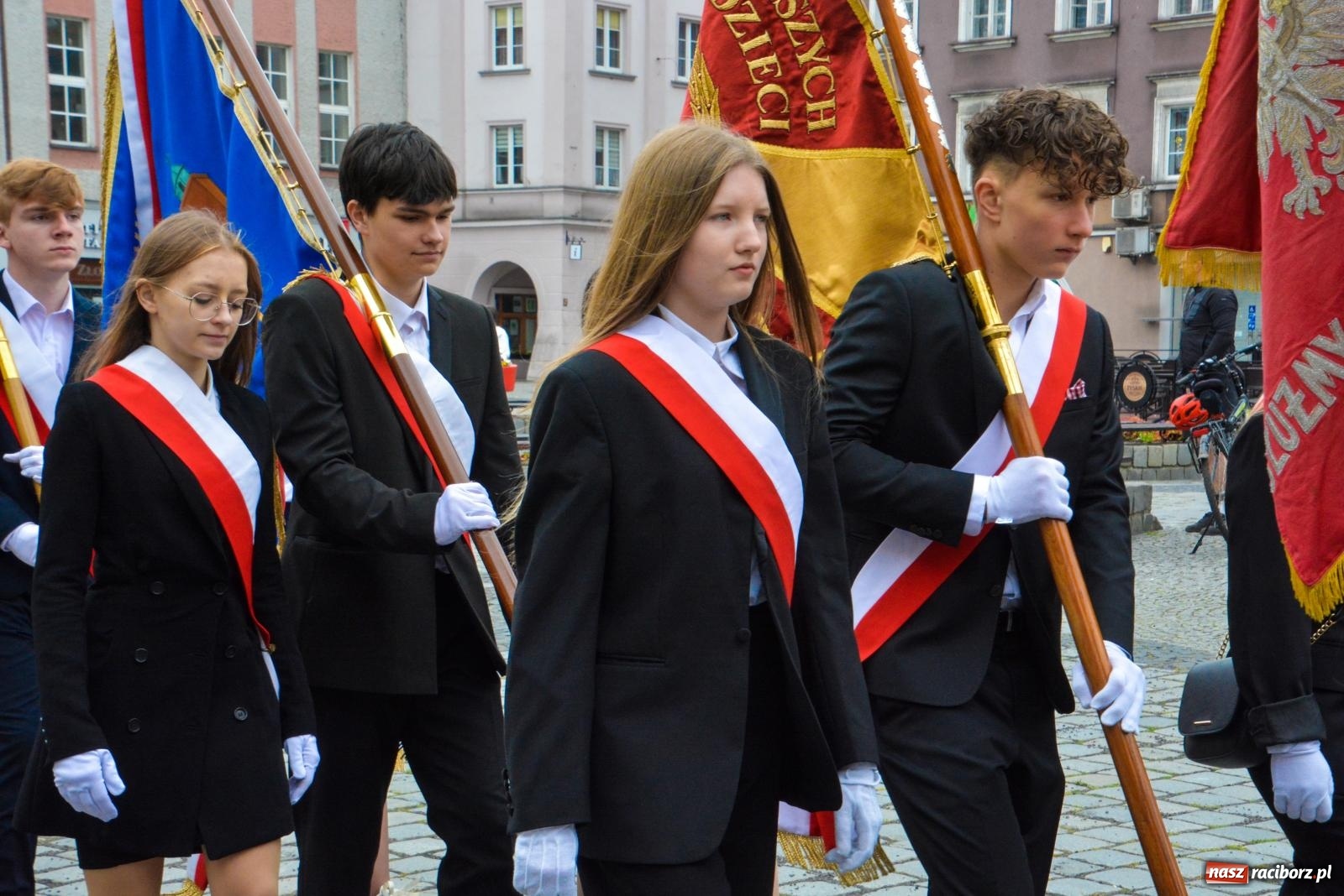 Zdjęcie w galerii na portalu naszraciborz.pl: Święto Narodowe Trzeciego Maja w Raciborzu [FOTO i WIDEO] wiadomości z regionu