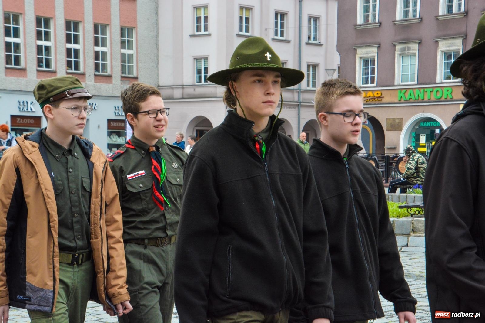 Zdjęcie w galerii na portalu naszraciborz.pl: Święto Narodowe Trzeciego Maja w Raciborzu [FOTO i WIDEO] wiadomości z regionu