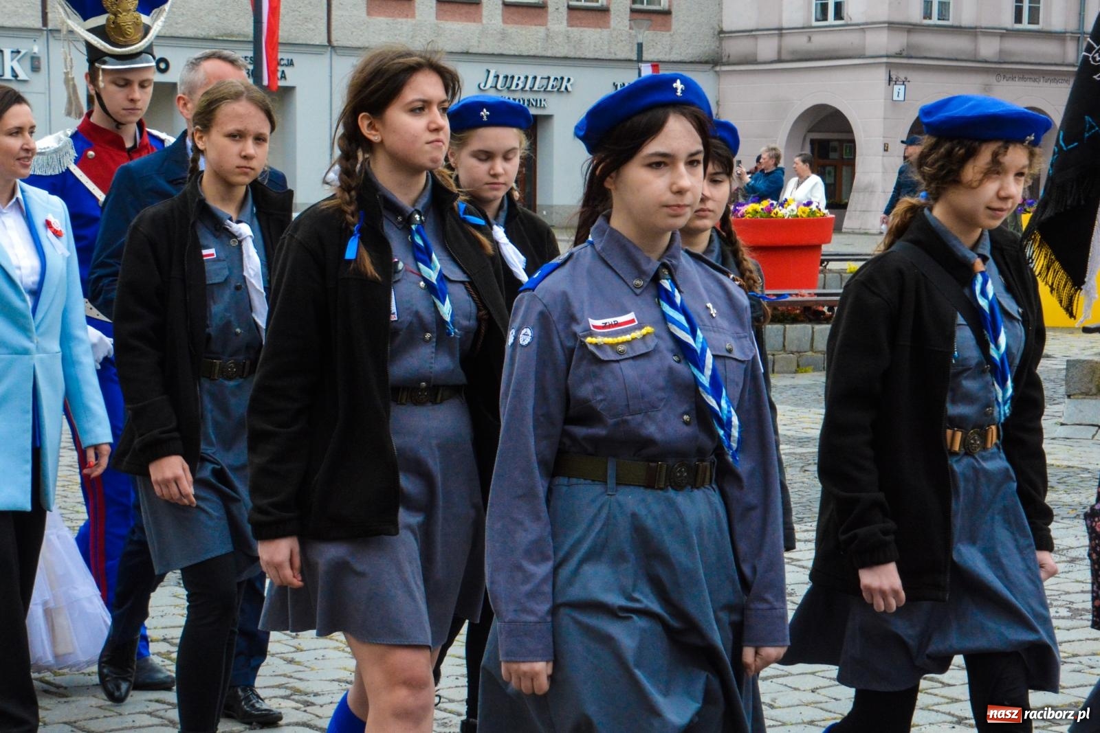 Zdjęcie w galerii na portalu naszraciborz.pl: Święto Narodowe Trzeciego Maja w Raciborzu [FOTO i WIDEO] wiadomości z regionu