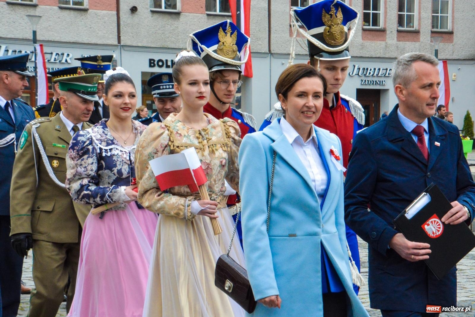 Zdjęcie w galerii na portalu naszraciborz.pl: Święto Narodowe Trzeciego Maja w Raciborzu [FOTO i WIDEO] wiadomości z regionu