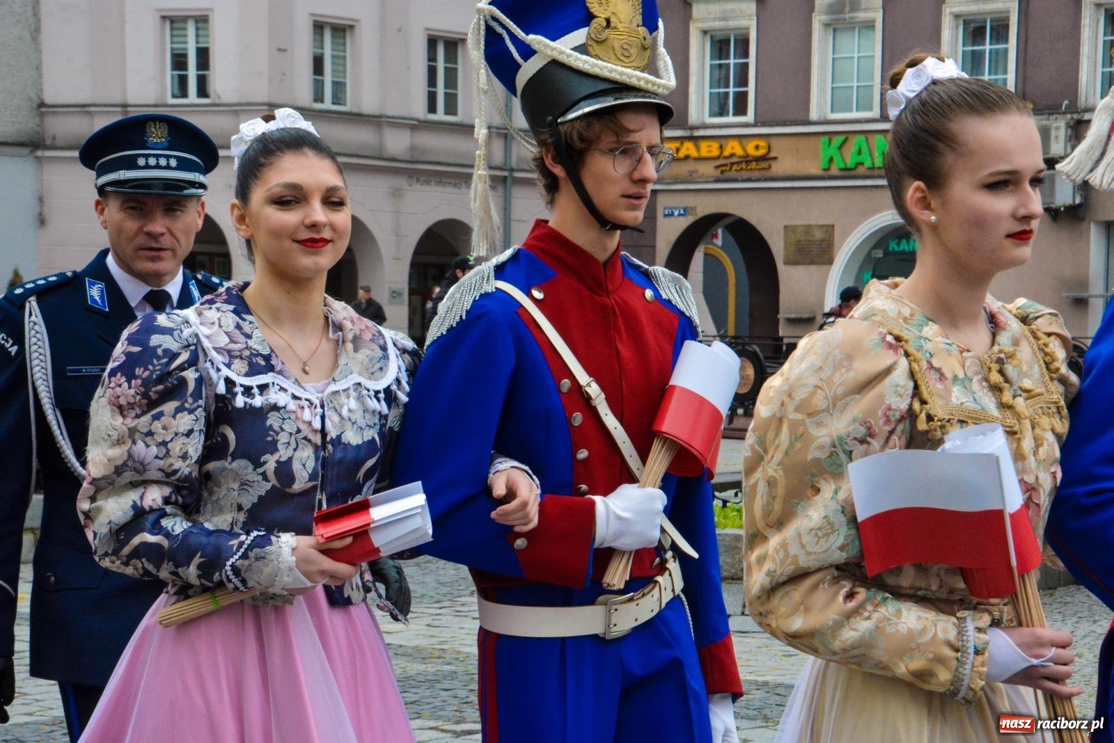 Zdjęcie w galerii na portalu naszraciborz.pl: Święto Narodowe Trzeciego Maja w Raciborzu [FOTO i WIDEO] wiadomości z regionu