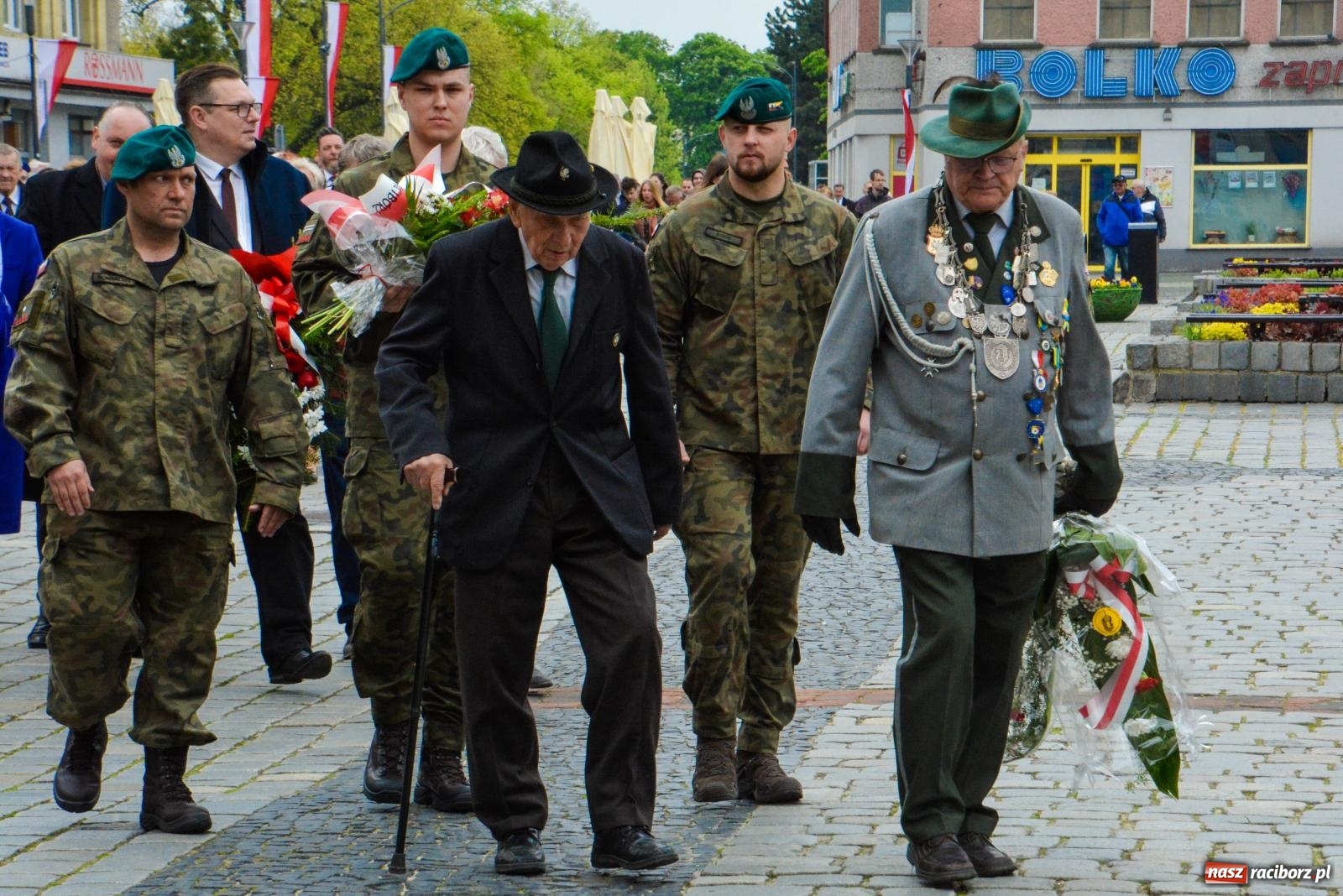 Zdjęcie w galerii na portalu naszraciborz.pl: Święto Narodowe Trzeciego Maja w Raciborzu [FOTO i WIDEO] wiadomości z regionu