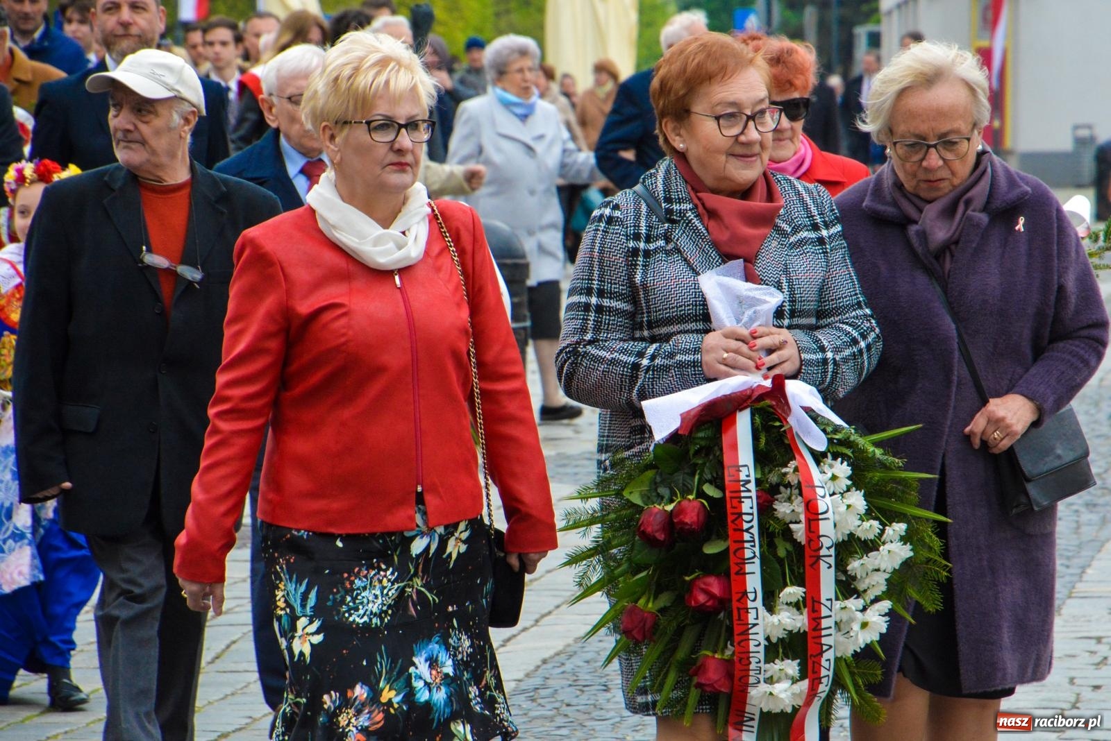 Zdjęcie w galerii na portalu naszraciborz.pl: Święto Narodowe Trzeciego Maja w Raciborzu [FOTO i WIDEO] wiadomości z regionu