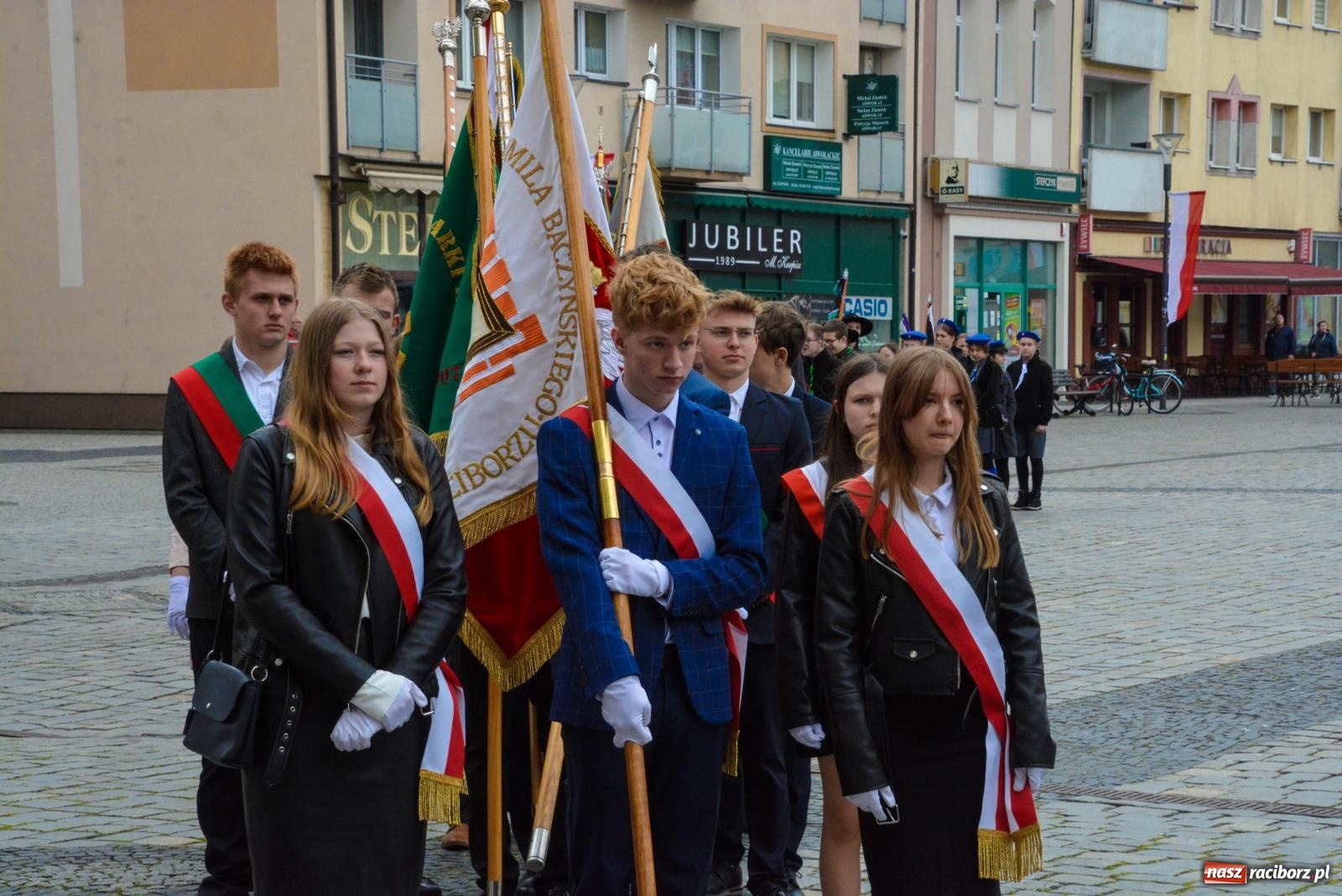 Zdjęcie w galerii na portalu naszraciborz.pl: Święto Narodowe Trzeciego Maja w Raciborzu [FOTO i WIDEO] wiadomości z regionu