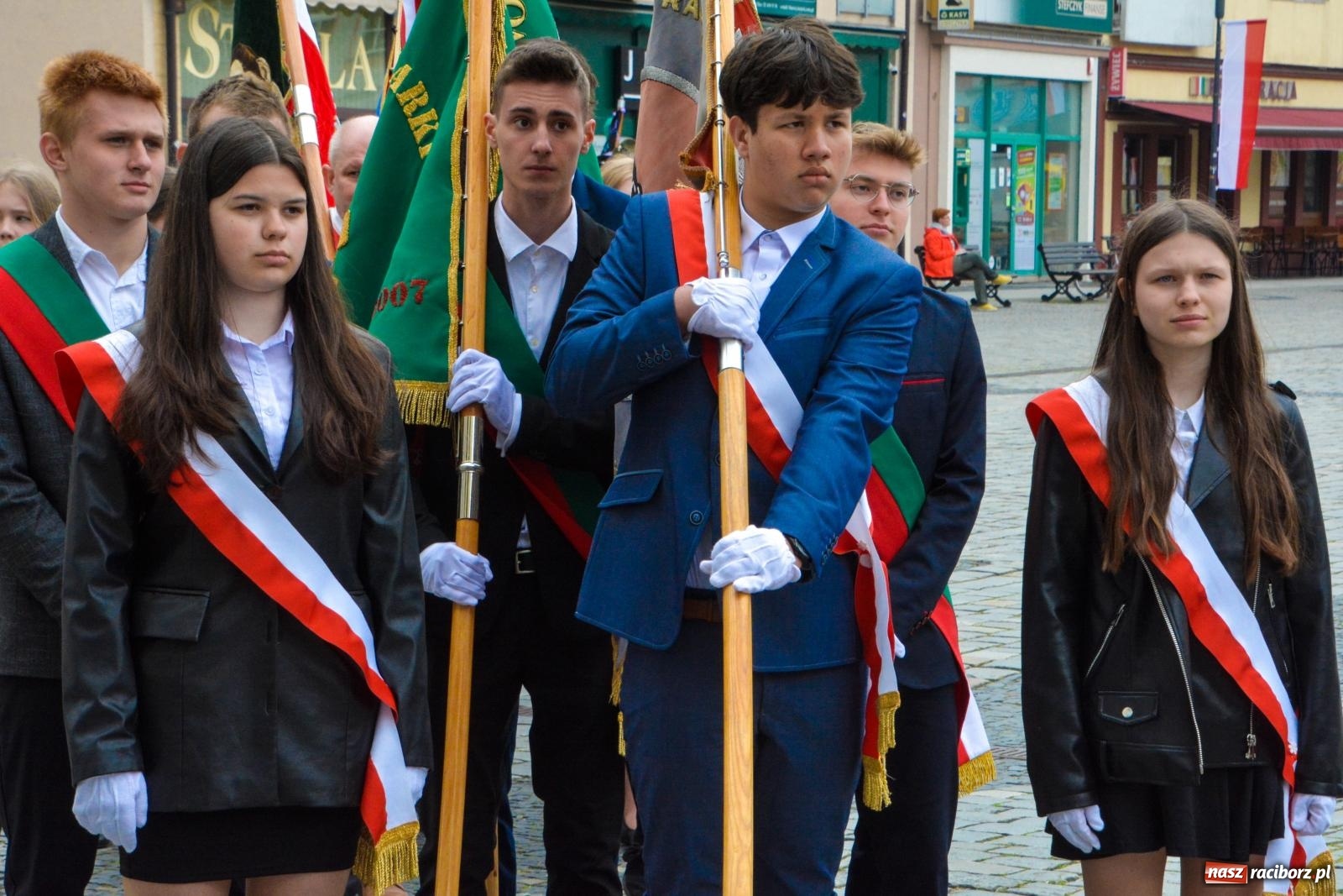 Zdjęcie w galerii na portalu naszraciborz.pl: Święto Narodowe Trzeciego Maja w Raciborzu [FOTO i WIDEO] wiadomości z regionu