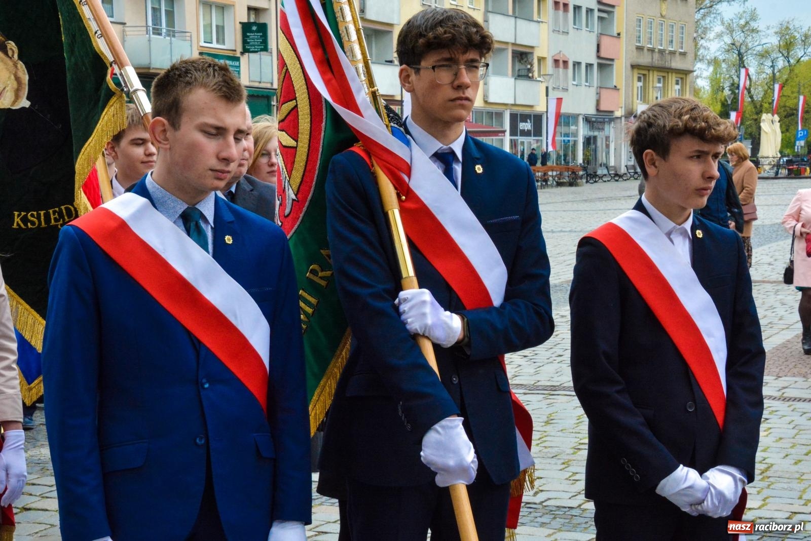 Zdjęcie w galerii na portalu naszraciborz.pl: Święto Narodowe Trzeciego Maja w Raciborzu [FOTO i WIDEO] wiadomości z regionu