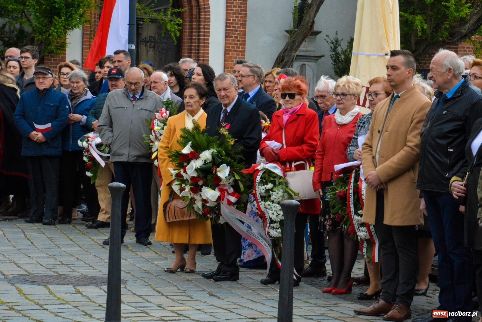Zdjęcie w galerii na portalu naszraciborz.pl: Święto Narodowe Trzeciego Maja w Raciborzu [FOTO i WIDEO] wiadomości z regionu