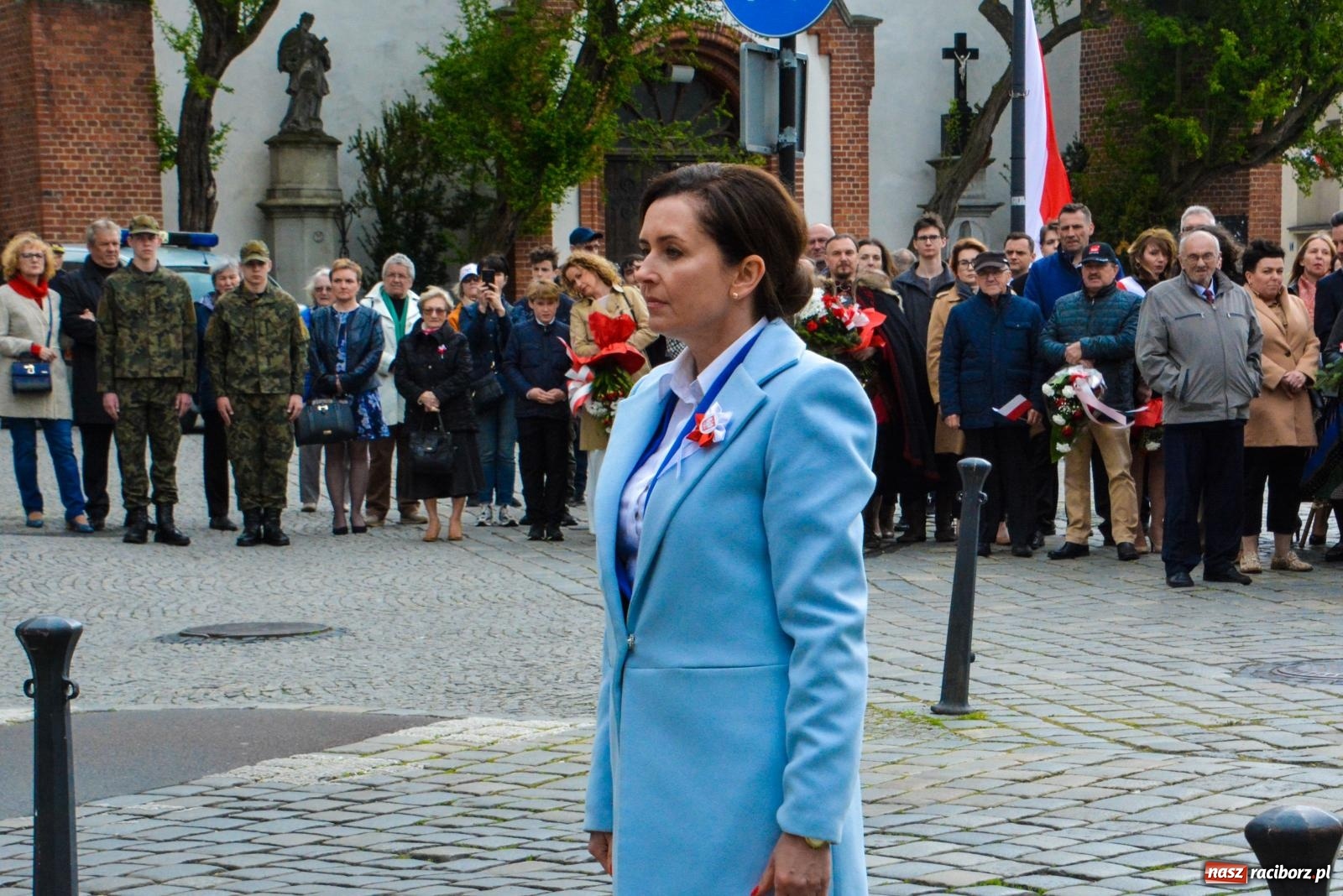 Zdjęcie w galerii na portalu naszraciborz.pl: Święto Narodowe Trzeciego Maja w Raciborzu [FOTO i WIDEO] wiadomości z regionu