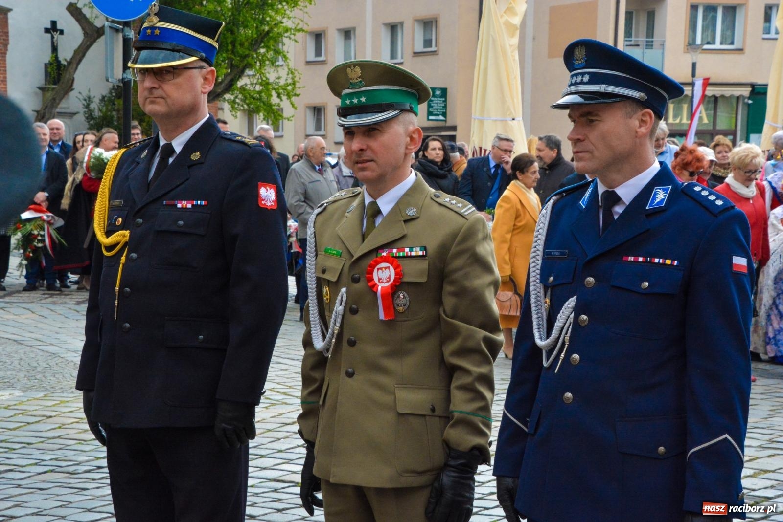 Zdjęcie w galerii na portalu naszraciborz.pl: Święto Narodowe Trzeciego Maja w Raciborzu [FOTO i WIDEO] wiadomości z regionu