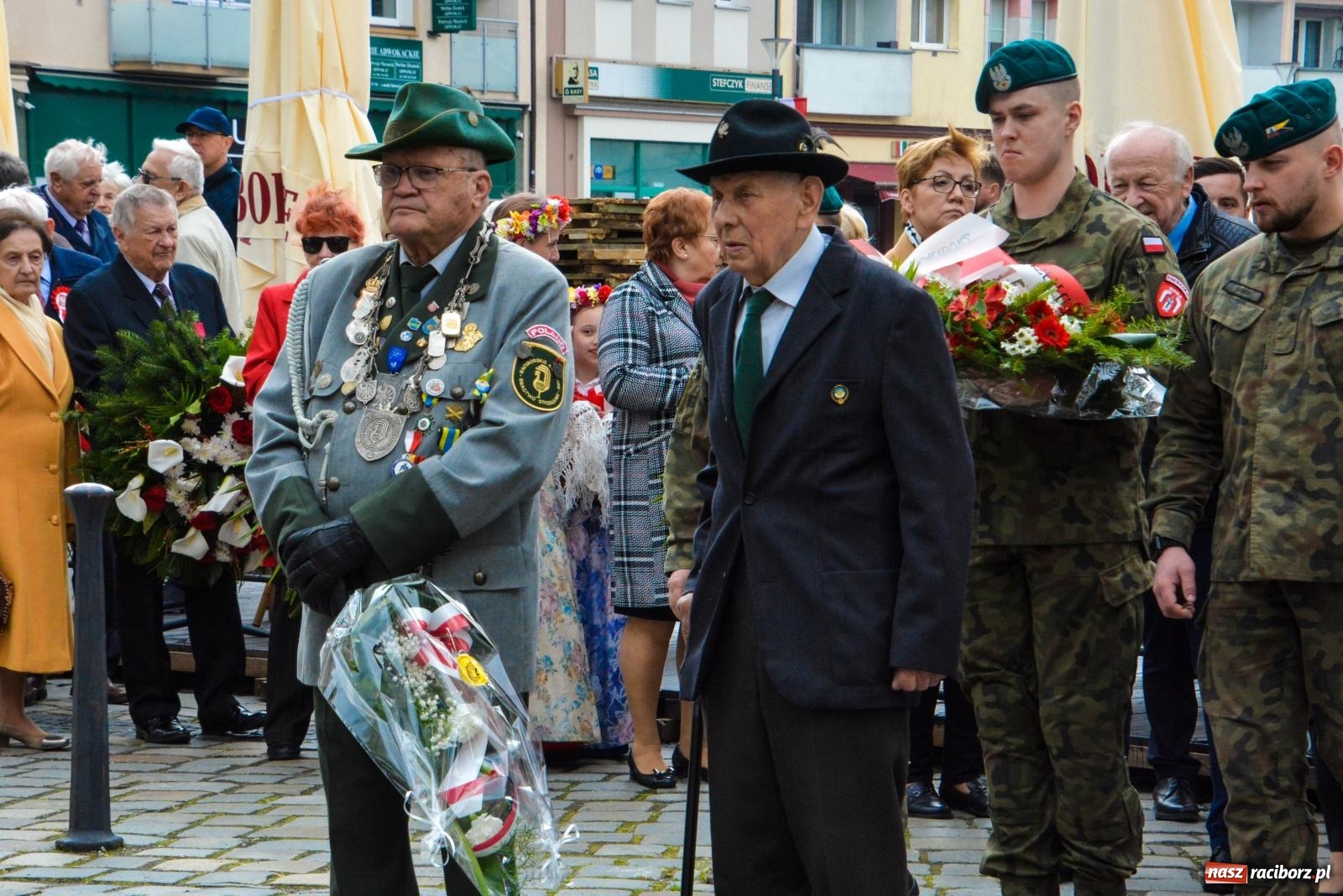 Zdjęcie w galerii na portalu naszraciborz.pl: Święto Narodowe Trzeciego Maja w Raciborzu [FOTO i WIDEO] wiadomości z regionu