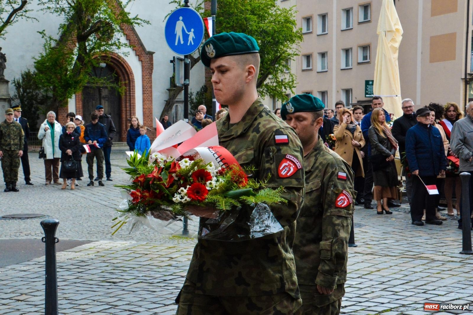 Zdjęcie w galerii na portalu naszraciborz.pl: Święto Narodowe Trzeciego Maja w Raciborzu [FOTO i WIDEO] wiadomości z regionu