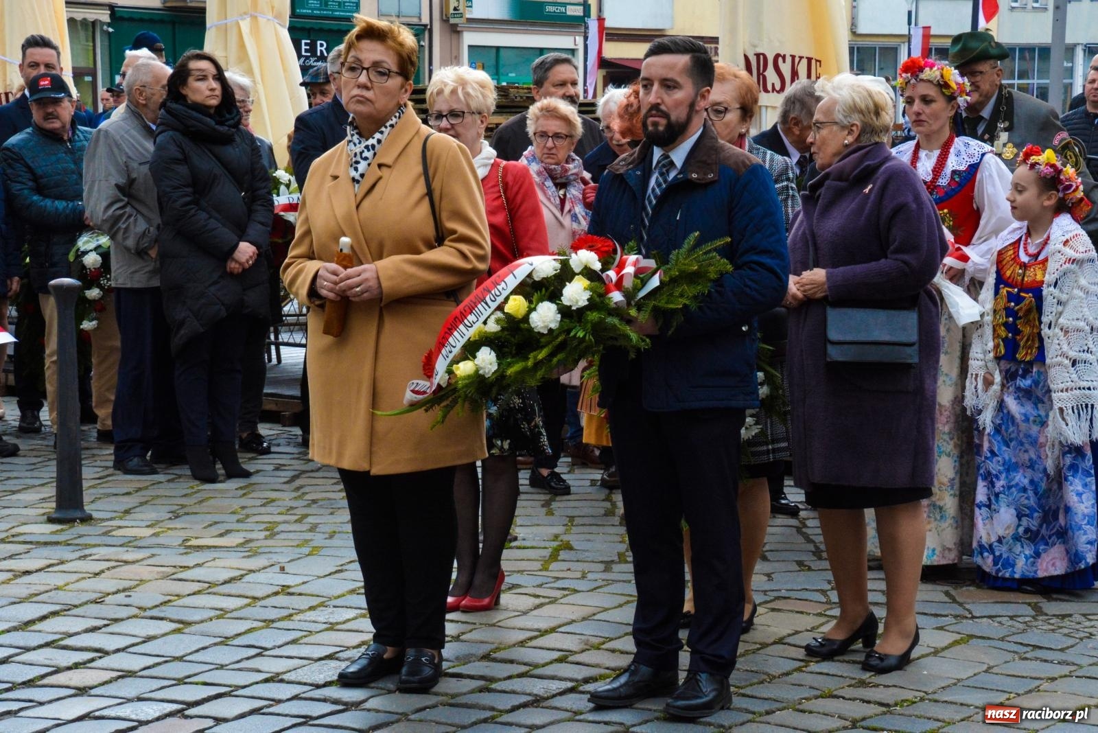 Zdjęcie w galerii na portalu naszraciborz.pl: Święto Narodowe Trzeciego Maja w Raciborzu [FOTO i WIDEO] wiadomości z regionu