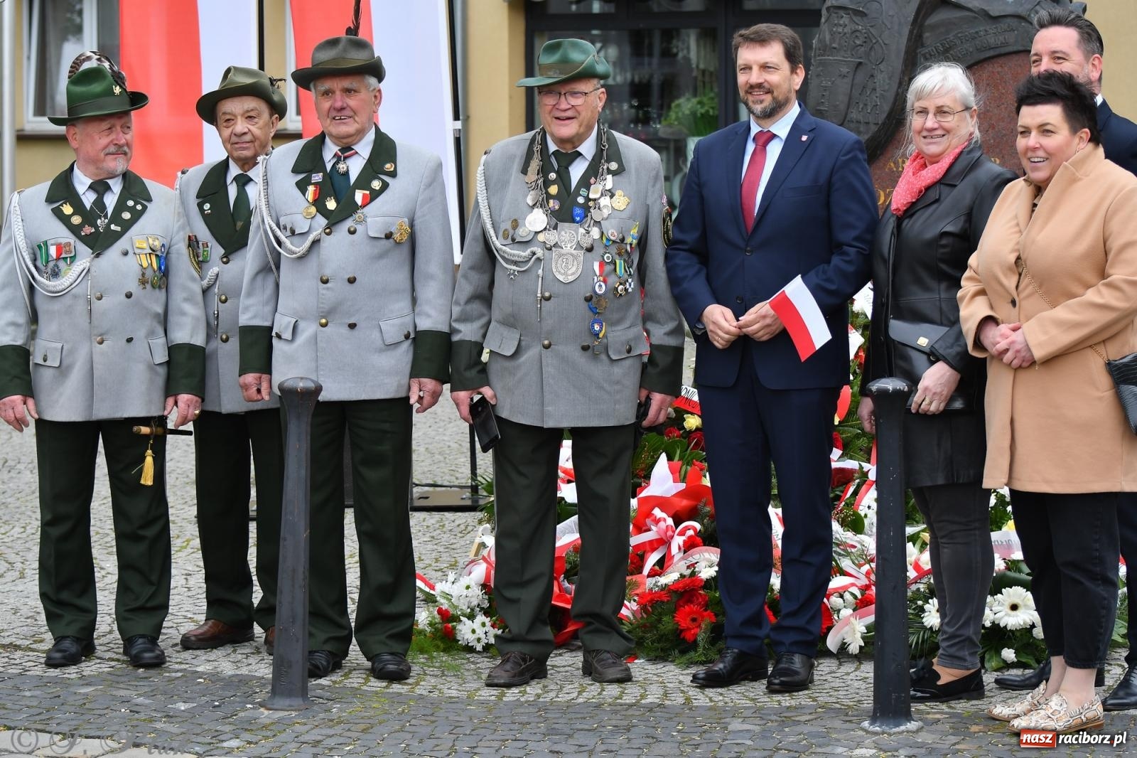 Zdjęcie w galerii na portalu naszraciborz.pl: Święto Narodowe Trzeciego Maja w Raciborzu [FOTO i WIDEO] wiadomości z regionu