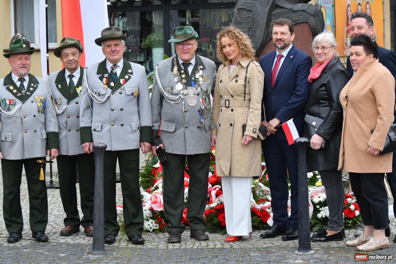 Zdjęcie w galerii na portalu naszraciborz.pl: Święto Narodowe Trzeciego Maja w Raciborzu [FOTO i WIDEO] wiadomości z regionu