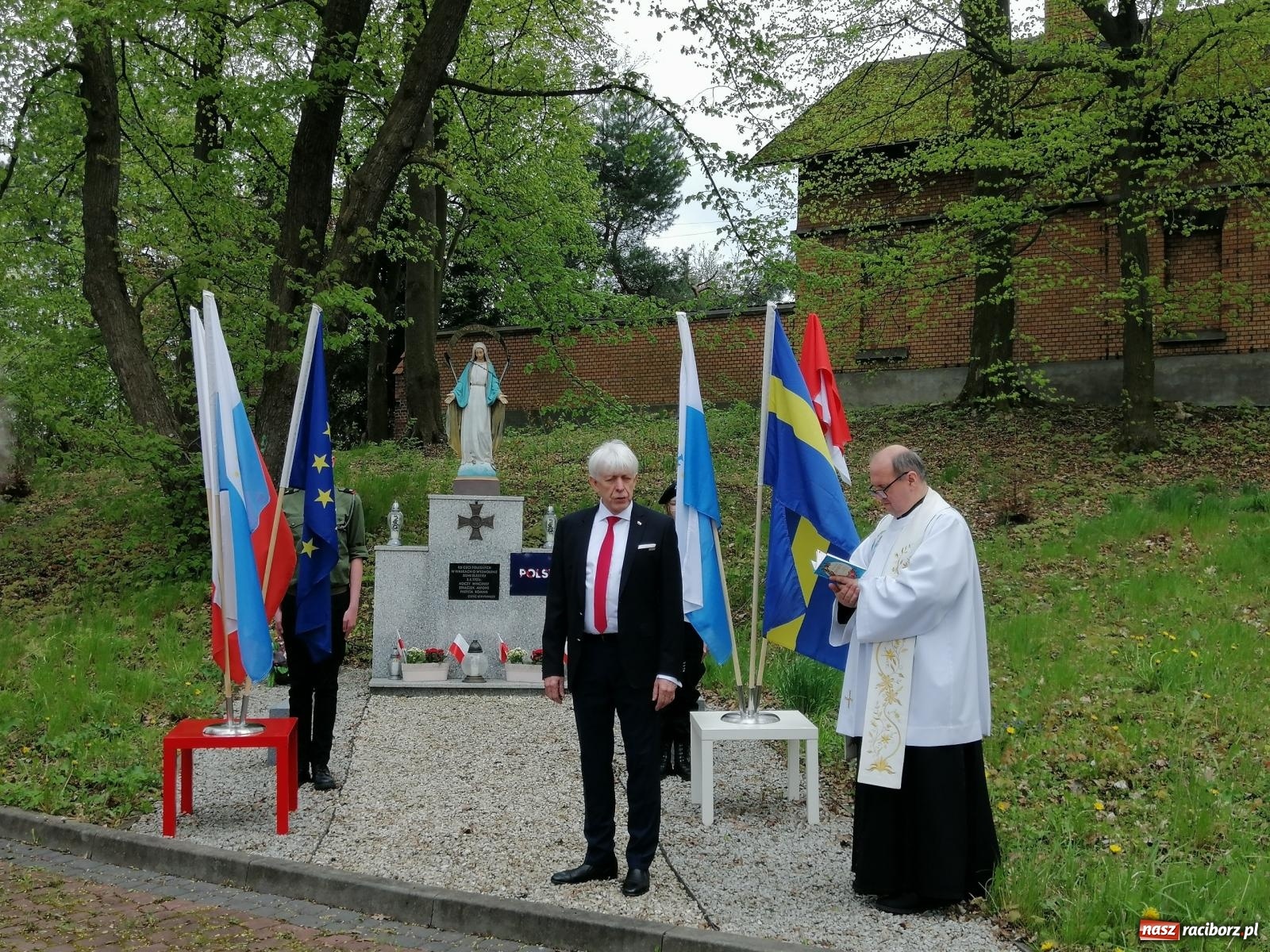Zdjęcie w galerii na portalu naszraciborz.pl: Święto Narodowe Trzeciego Maja w Raciborzu [FOTO i WIDEO] wiadomości z regionu