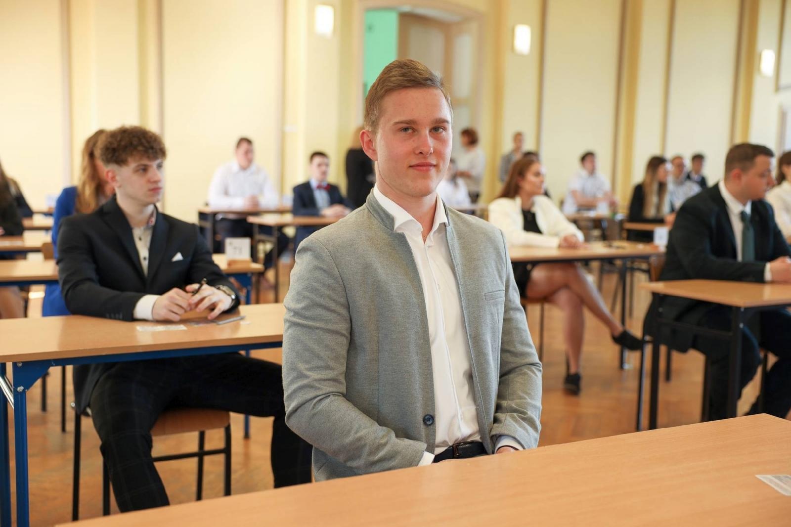 Zdjęcie w galerii na portalu naszraciborz.pl: Matura w raciborskim Ekonomiku [FOTO] wiadomości z regionu
