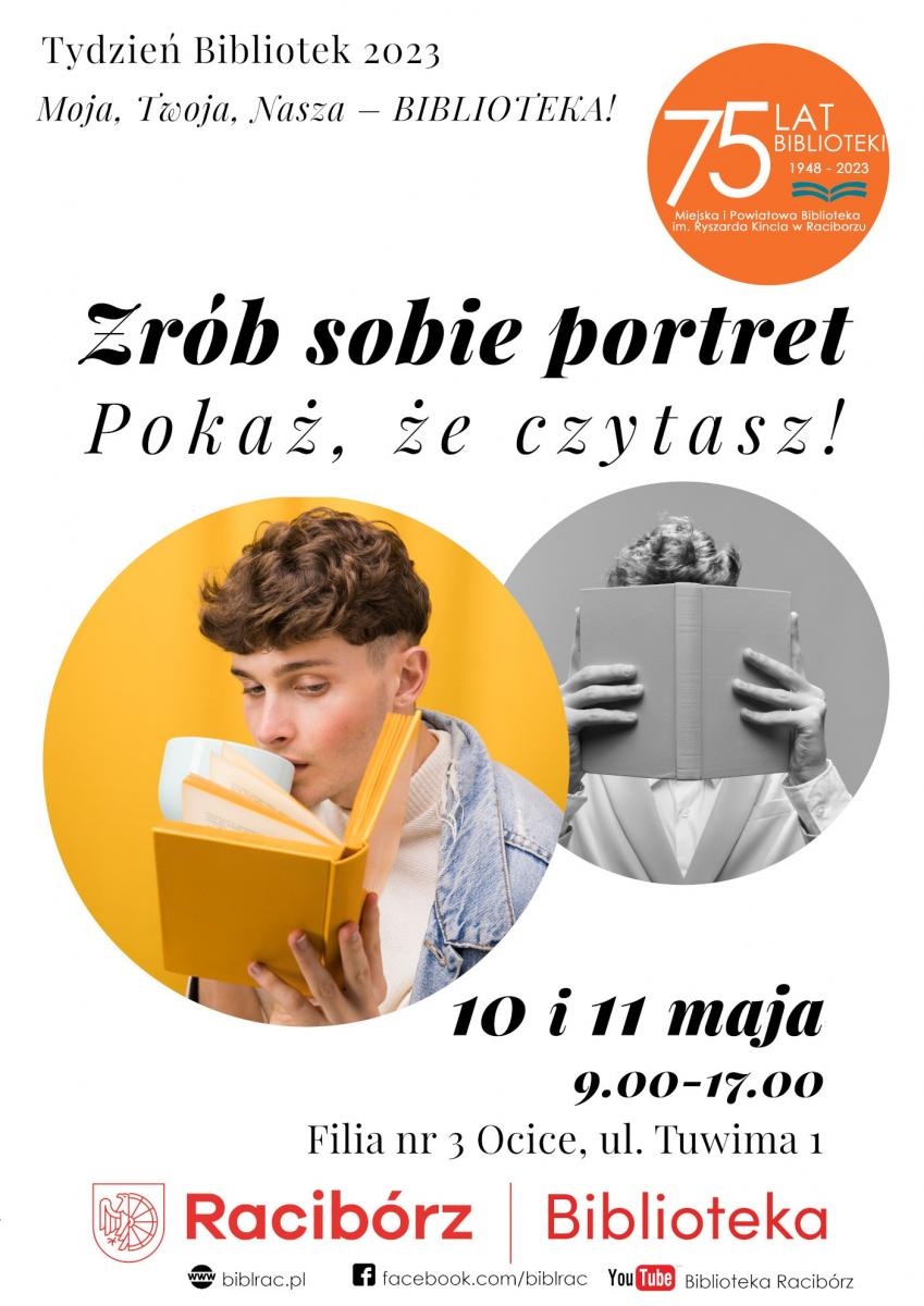 Zdjęcie w galerii na portalu naszraciborz.pl: Moja, Twoja, Nasza – Biblioteka! Świętuj z raciborska biblioteką wiadomości z regionu