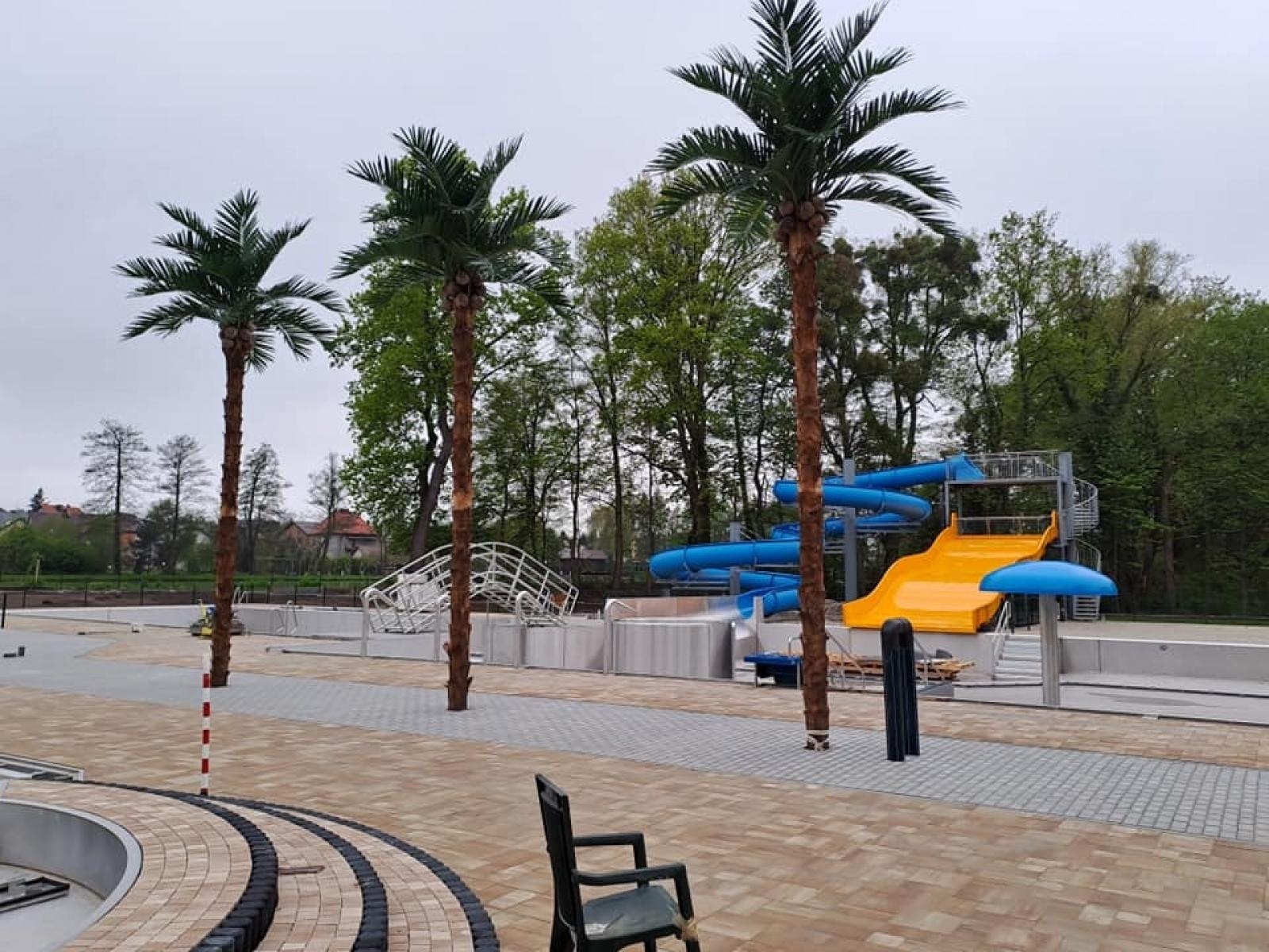 Zdjęcie w galerii na portalu naszraciborz.pl: Budowa nowoczesnego kąpieliska w Tworkowie na finiszu [FOTO] wiadomości z regionu