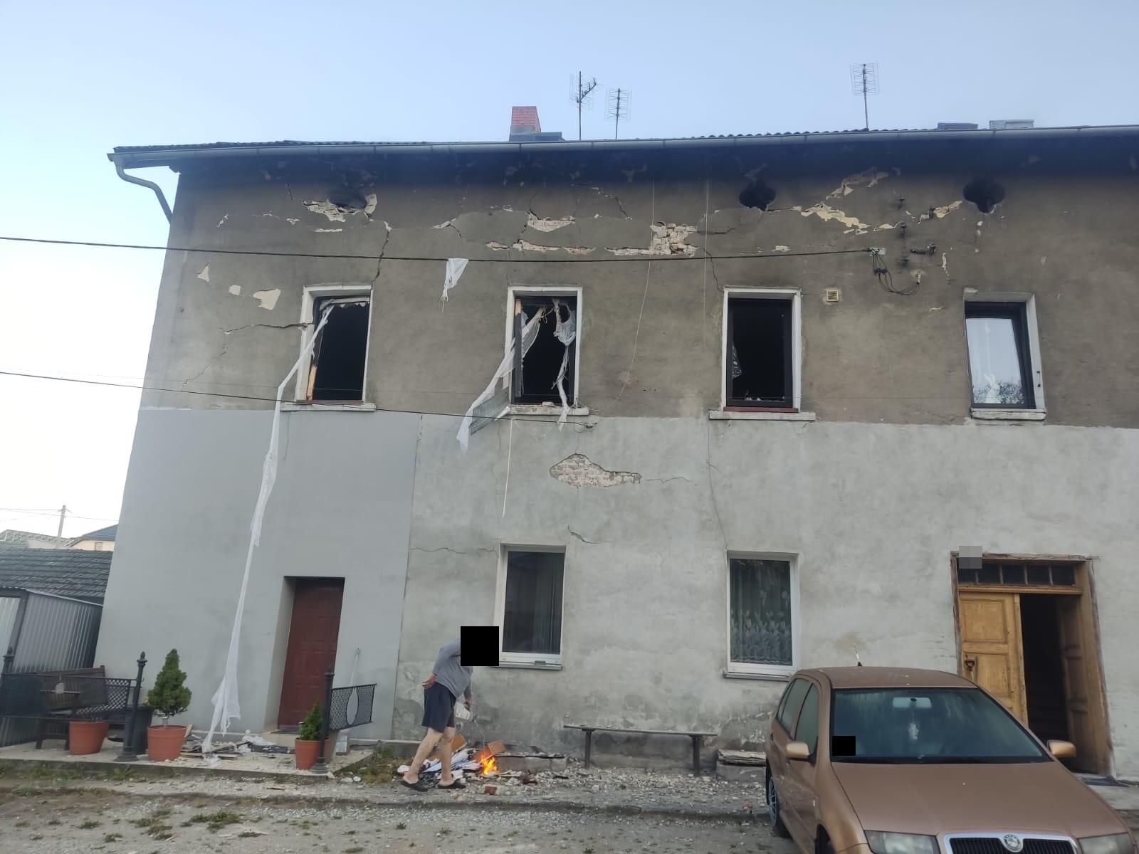 Zdjęcie w galerii na portalu naszraciborz.pl: Ze snu wyrwał ich huk. Wybuch gazu w Krowiarkach wiadomości z regionu