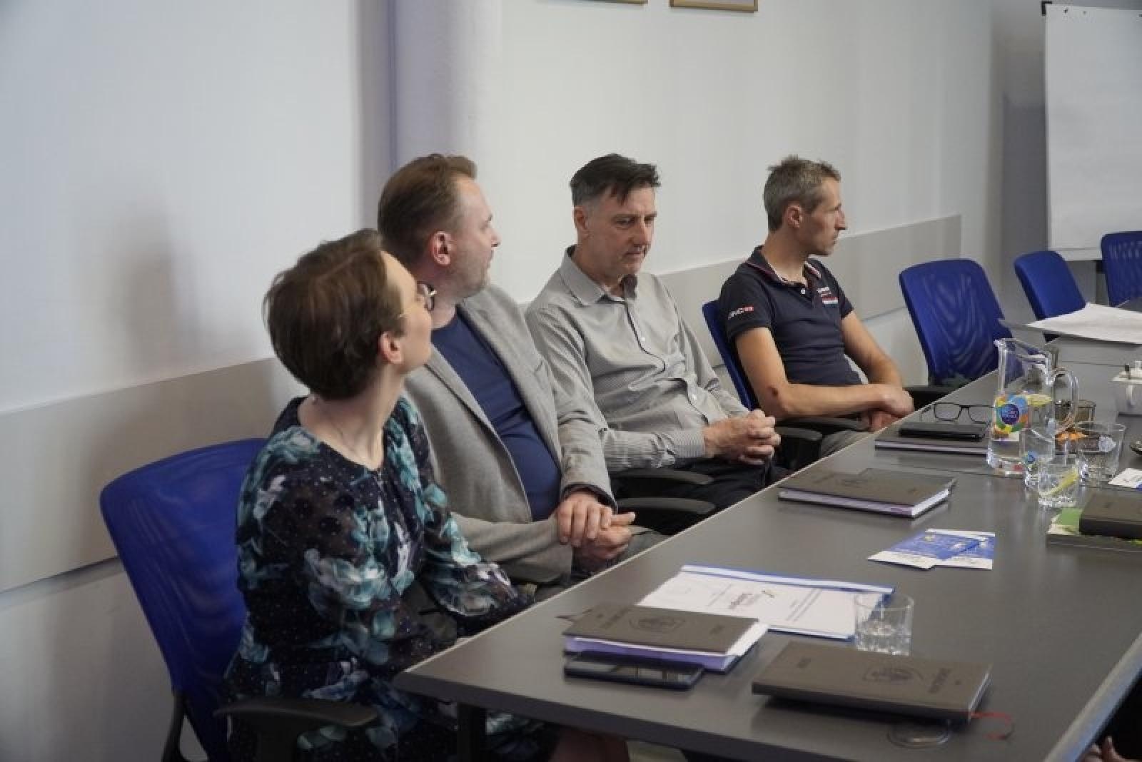 Zdjęcie w galerii na portalu naszraciborz.pl: W ratuszu o zrównoważonej mobilności miejskiej wiadomości z regionu
