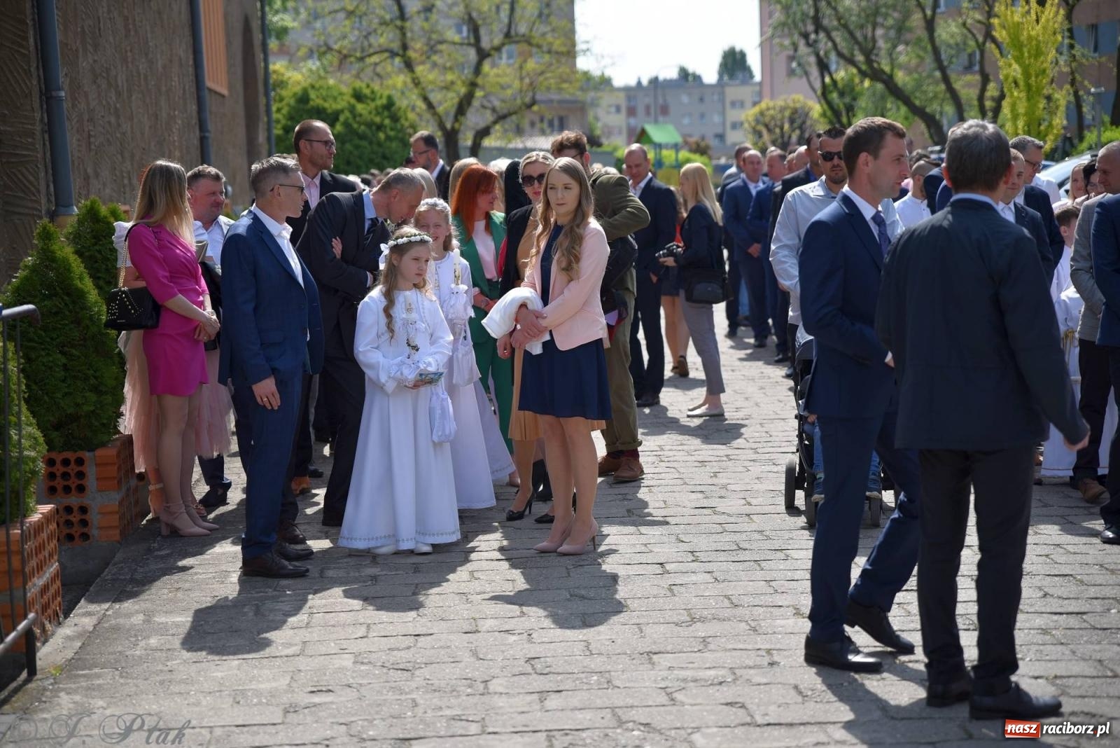 Zdjęcie w galerii na portalu naszraciborz.pl: Uroczystość I komunii świętej w kościele NSPJ [FOTO] wiadomości z regionu