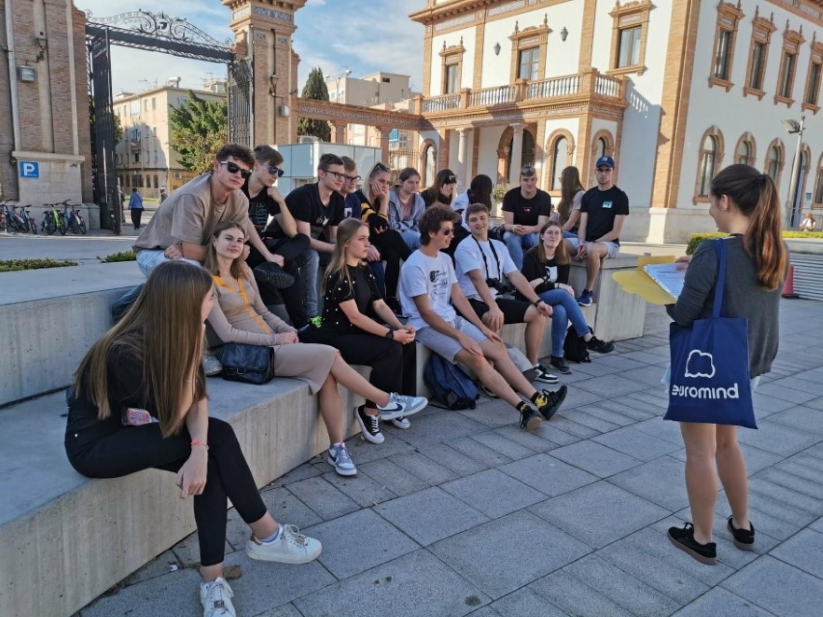 Zdjęcie w galerii na portalu naszraciborz.pl: Uczniowie raciborskiego Ekonomika wrócili z Malagi wiadomości z regionu