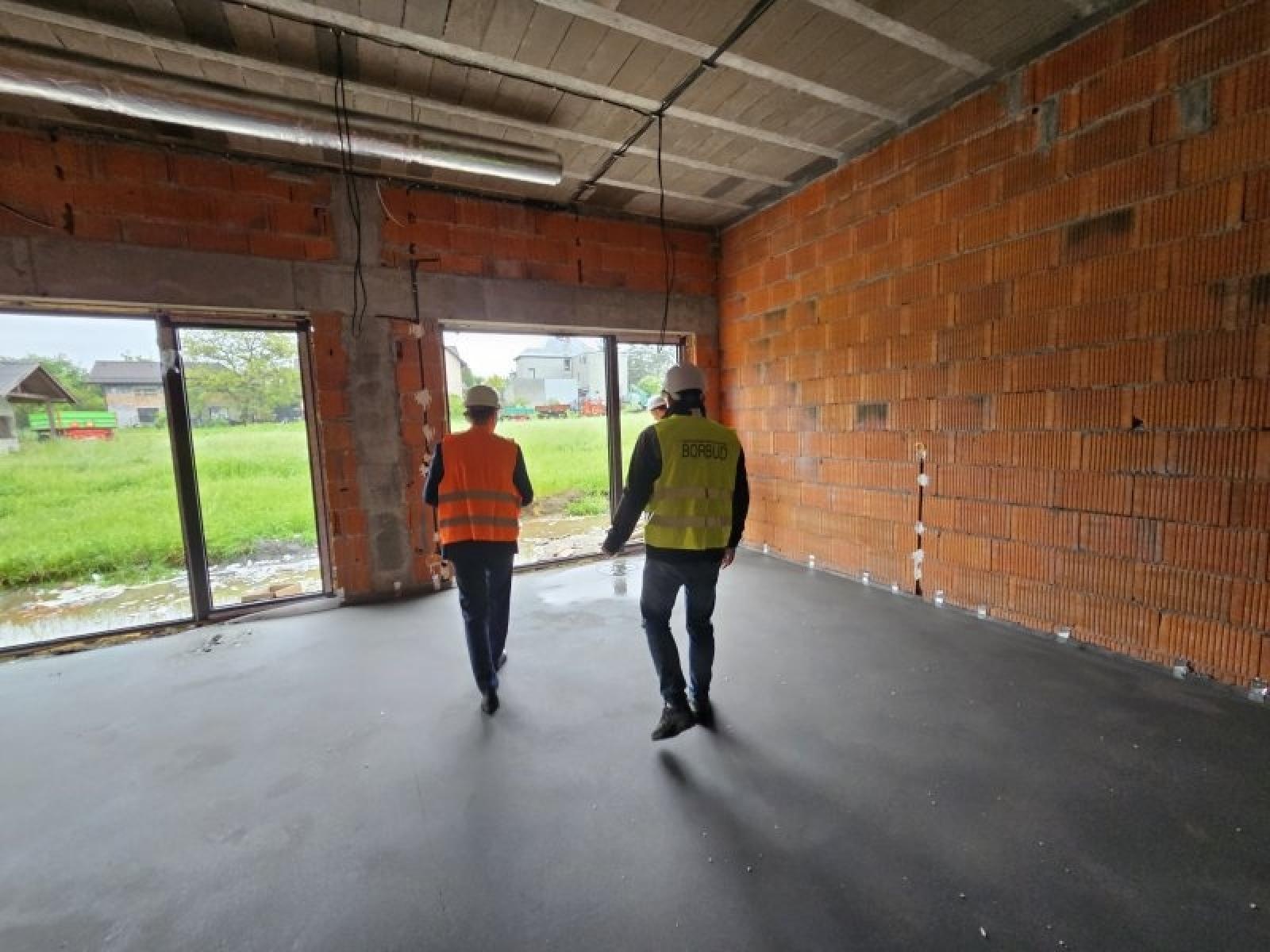 Zdjęcie w galerii na portalu naszraciborz.pl: Budowa przedszkola w Markowicach idzie zgodnie z planem wiadomości z regionu