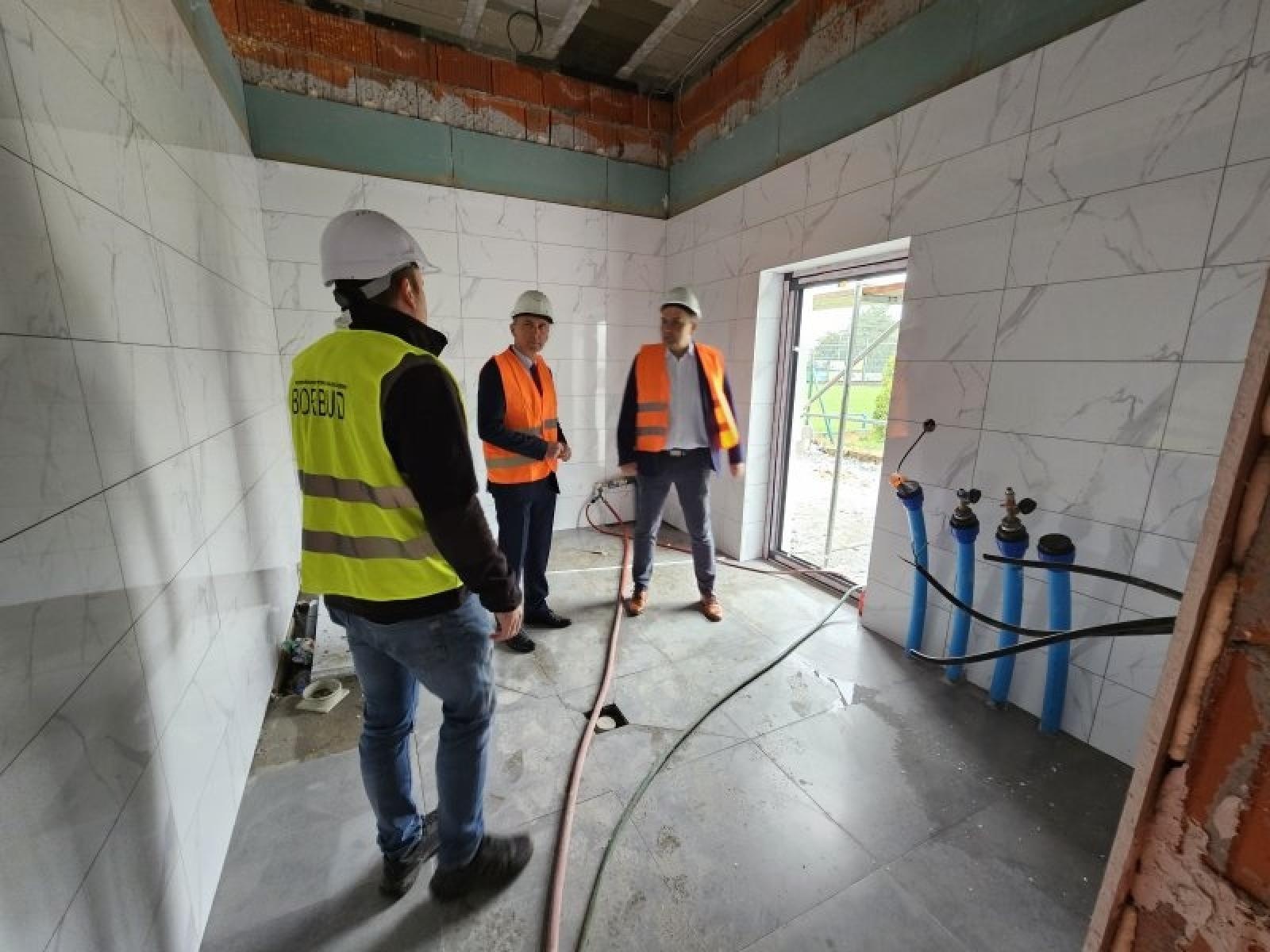 Zdjęcie w galerii na portalu naszraciborz.pl: Budowa przedszkola w Markowicach idzie zgodnie z planem wiadomości z regionu