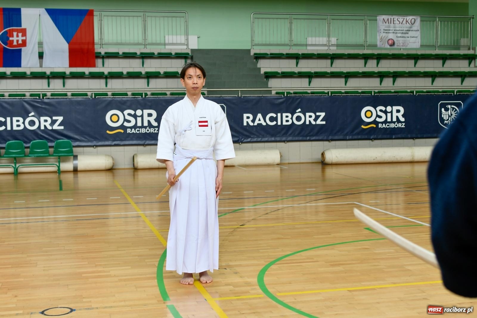 Zdjęcie w galerii na portalu naszraciborz.pl: W arenie przy Łąkowej trwają XV Otwarte Mistrzostwa Polski Iaido i Jodo [FOTO i WIDEO] wiadomości z regionu