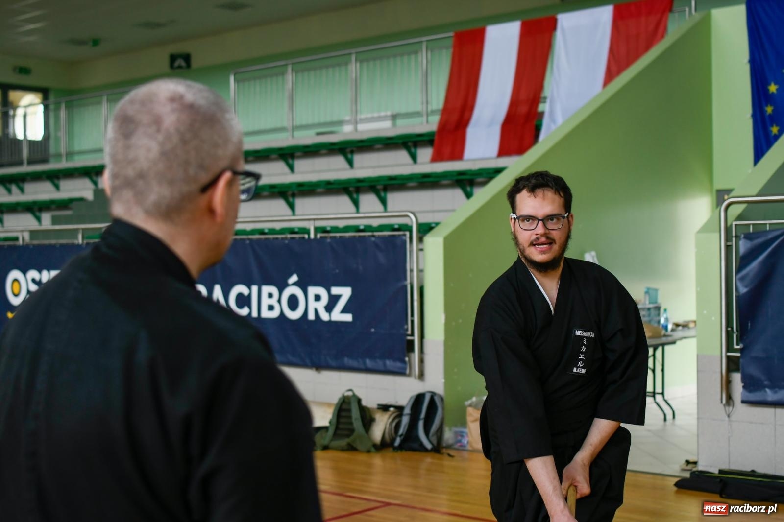 Zdjęcie w galerii na portalu naszraciborz.pl: W arenie przy Łąkowej trwają XV Otwarte Mistrzostwa Polski Iaido i Jodo [FOTO i WIDEO] wiadomości z regionu
