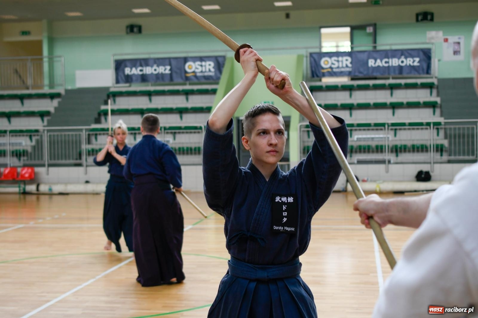 Zdjęcie w galerii na portalu naszraciborz.pl: W arenie przy Łąkowej trwają XV Otwarte Mistrzostwa Polski Iaido i Jodo [FOTO i WIDEO] wiadomości z regionu