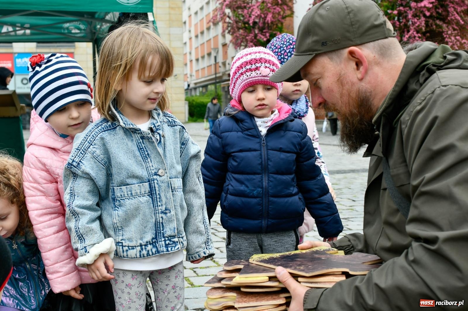 Zdjęcie w galerii na portalu naszraciborz.pl: Leśnicy zorganizowali w Raciborzu dzień z żubrem [FOTO i WIDEO] wiadomości z regionu