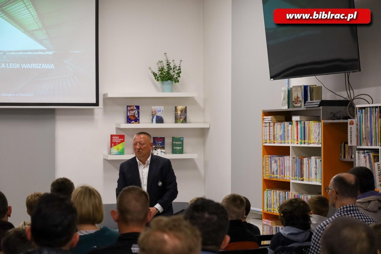 Zdjęcie w galerii na portalu naszraciborz.pl: Szef Akademii Legii Warszawa przyjechał do Raciborza wiadomości z regionu