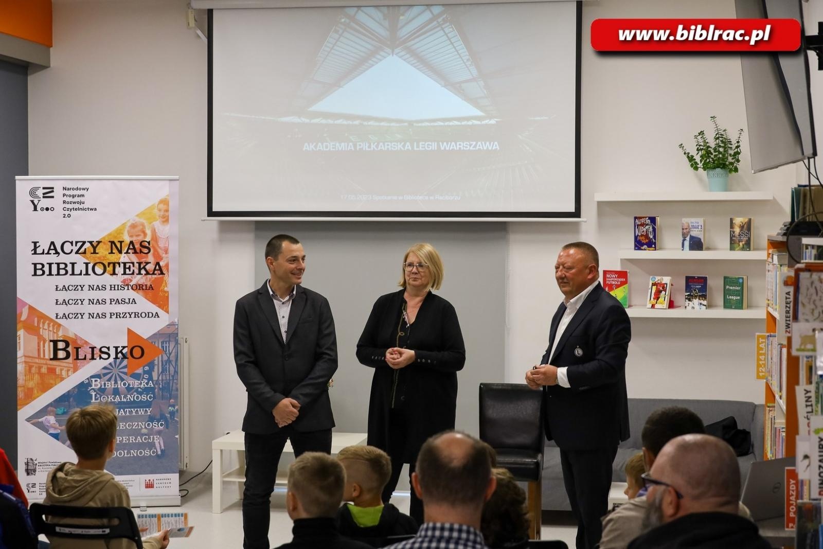 Zdjęcie w galerii na portalu naszraciborz.pl: Szef Akademii Legii Warszawa przyjechał do Raciborza wiadomości z regionu