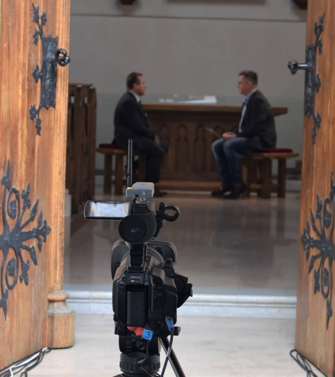 Zdjęcie w galerii na portalu naszraciborz.pl: Scena Premier Naukowych. Talk-show na Zamku Piastowskim za nami wiadomości z regionu