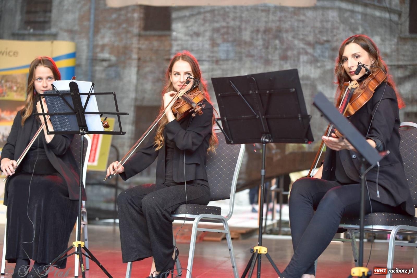 Zdjęcie w galerii na portalu naszraciborz.pl: Krzesimir Dębski - koncert przed pałacem w Krowiarkach wiadomości z regionu