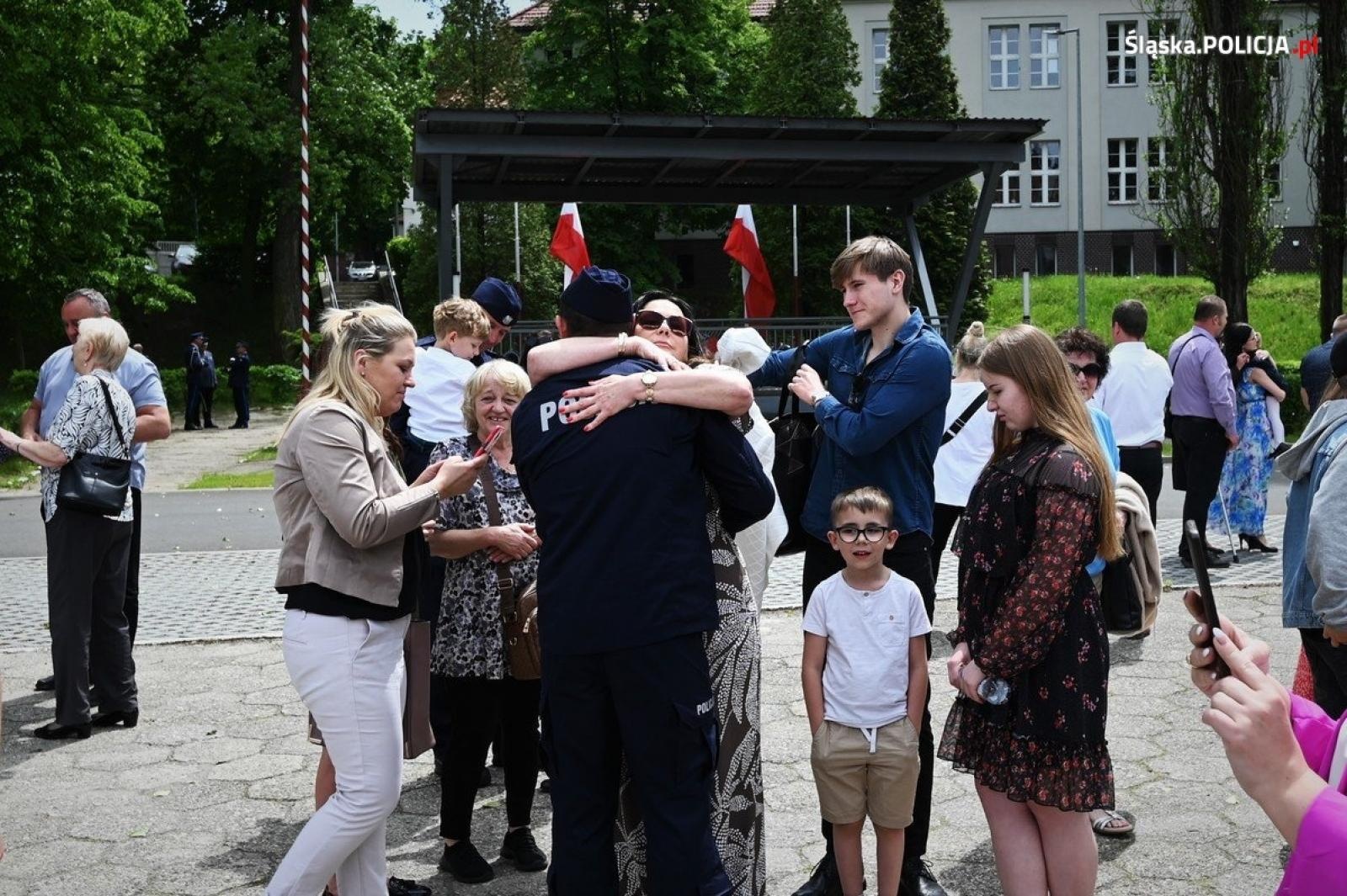 Zdjęcie w galerii na portalu naszraciborz.pl: Uroczyste ślubowanie nowych policjantów [FOTO] wiadomości z regionu