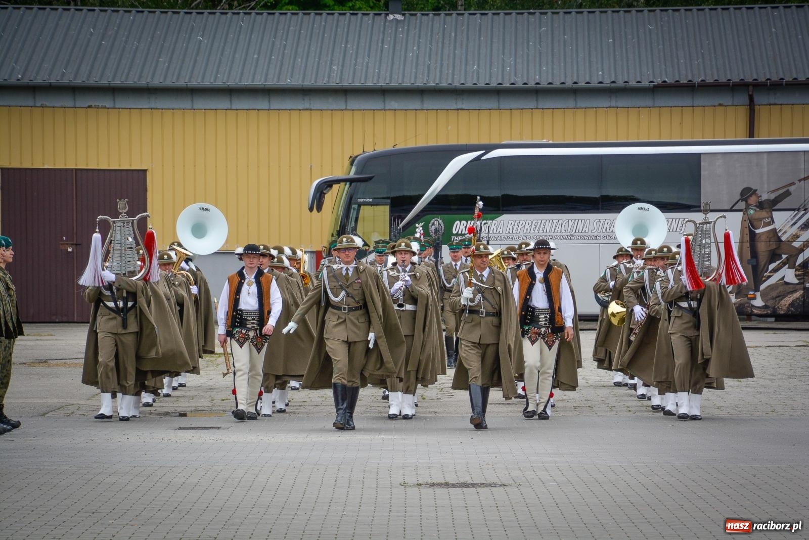 Zdjęcie w galerii na portalu naszraciborz.pl: Podhalańczycy, musztra, strzały i awanse. Śląska Straż Graniczna świętuje [FOTO i WIDEO] wiadomości z regionu