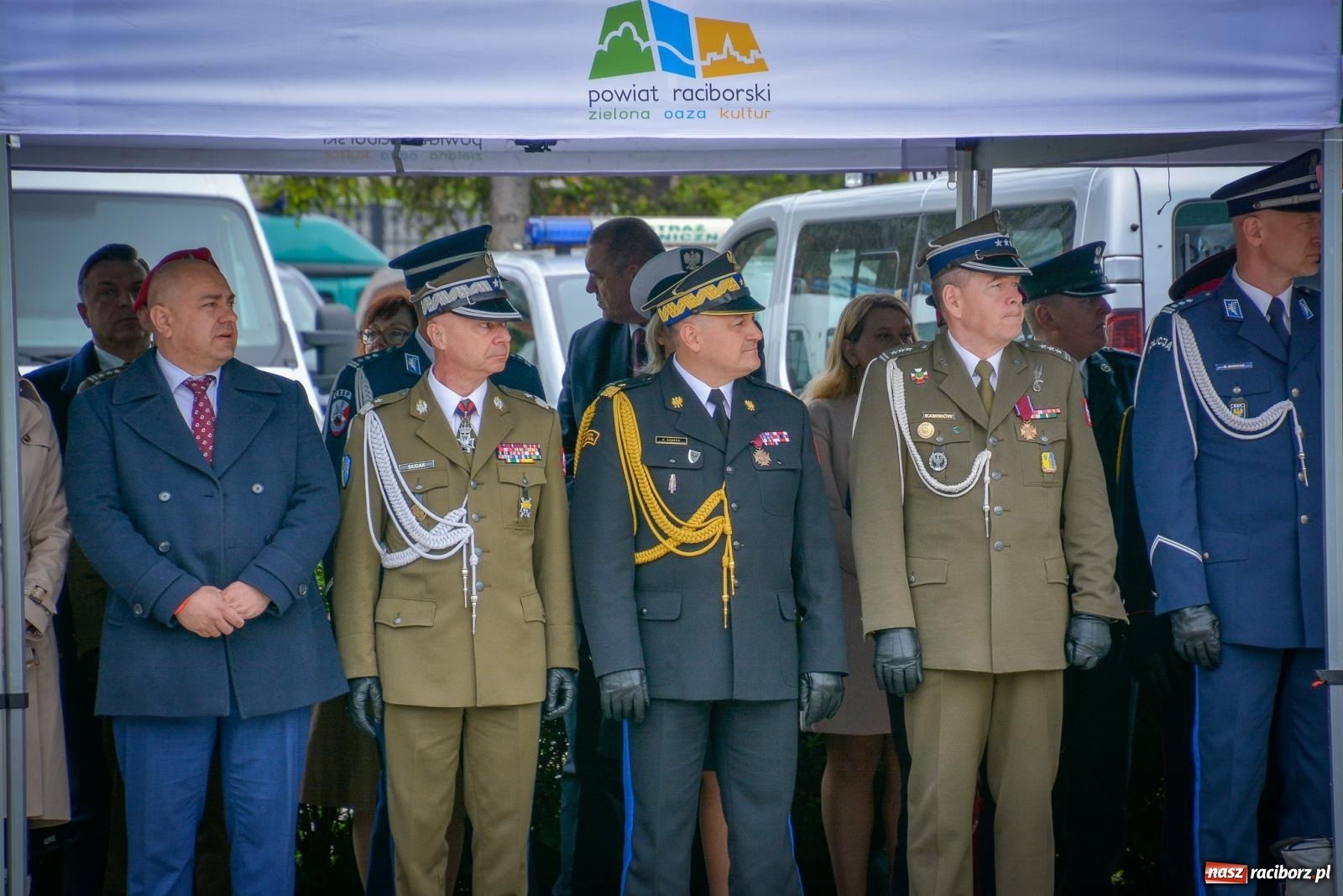 Zdjęcie w galerii na portalu naszraciborz.pl: Podhalańczycy, musztra, strzały i awanse. Śląska Straż Graniczna świętuje [FOTO i WIDEO] wiadomości z regionu
