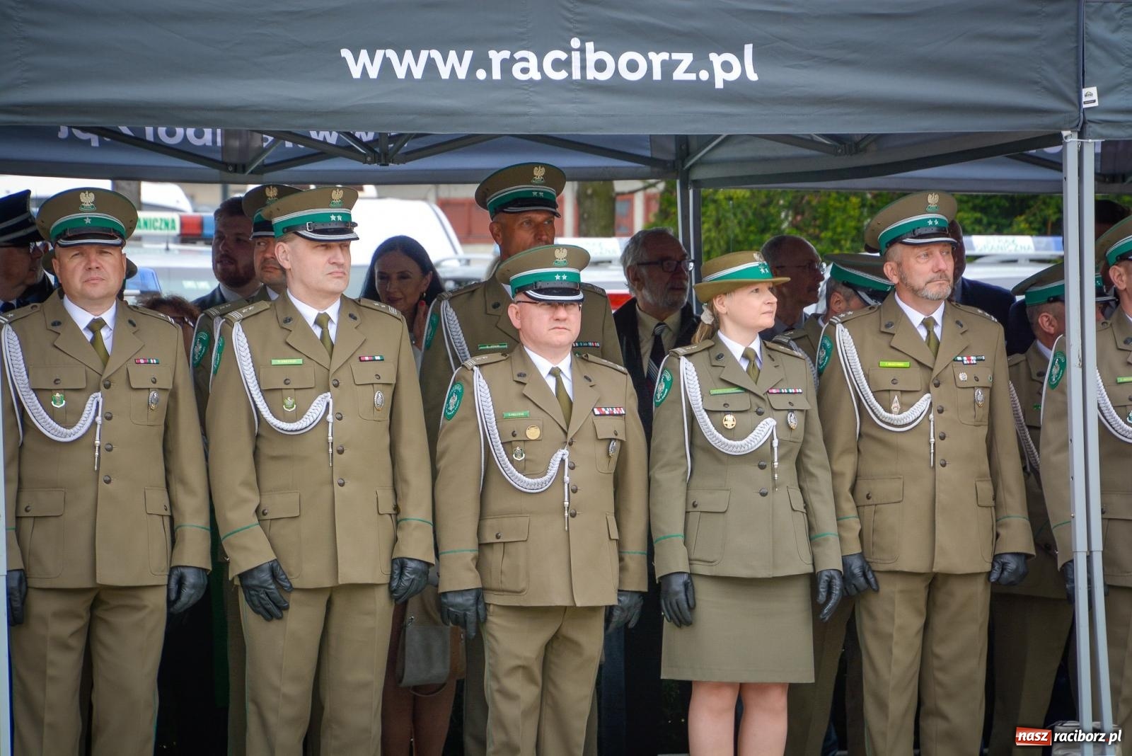Zdjęcie w galerii na portalu naszraciborz.pl: Podhalańczycy, musztra, strzały i awanse. Śląska Straż Graniczna świętuje [FOTO i WIDEO] wiadomości z regionu
