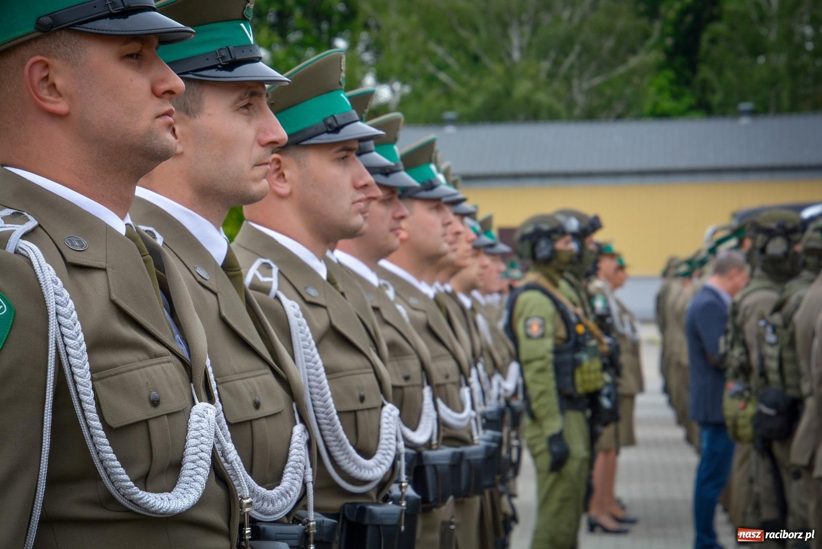 Zdjęcie w galerii na portalu naszraciborz.pl: Podhalańczycy, musztra, strzały i awanse. Śląska Straż Graniczna świętuje [FOTO i WIDEO] wiadomości z regionu