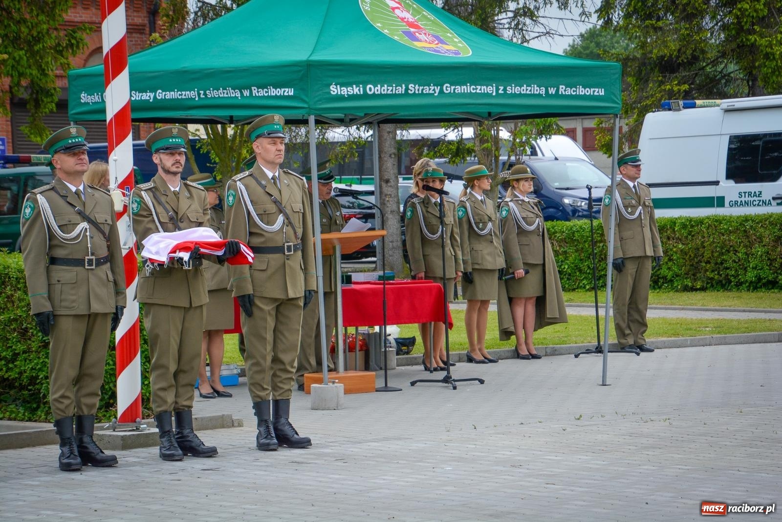 Zdjęcie w galerii na portalu naszraciborz.pl: Podhalańczycy, musztra, strzały i awanse. Śląska Straż Graniczna świętuje [FOTO i WIDEO] wiadomości z regionu